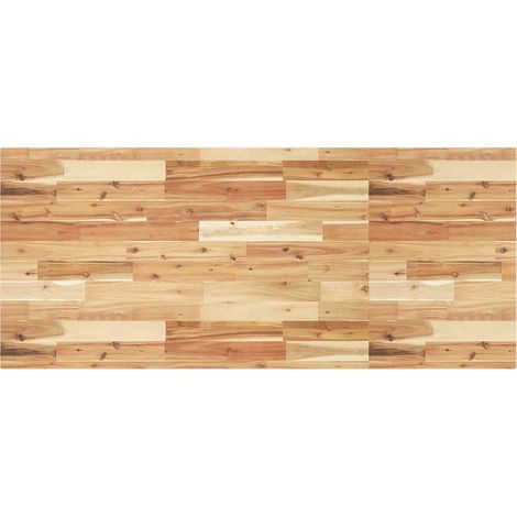 Schreibtischplatte Ölbeschichtung 120x60x4 cm Massivholz Akazie