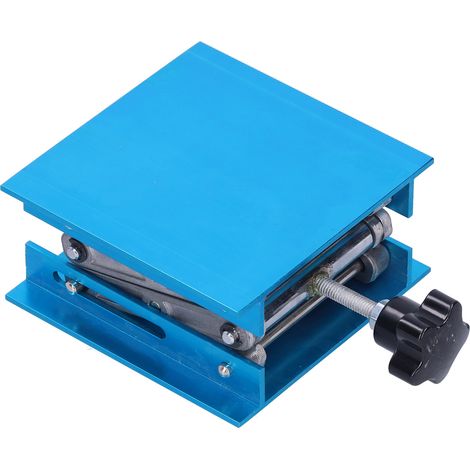 Plateforme élévatrice pour laboratoires, oxyde d'aluminium, support de levage, accessoire de table, 100 x 100 mm (1/5)