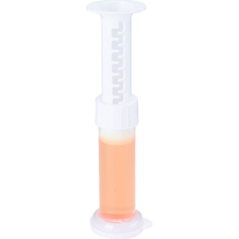 Gel Fraîcheur Toilettes Parfumé 60g - Désodorisant Sanitaire Longue Durée - Cartouche de Toilette à Fleurs Automatique en ABS - Parfum Orange - Nettoyage et Assainissant pour Salle de Bain (1/5)