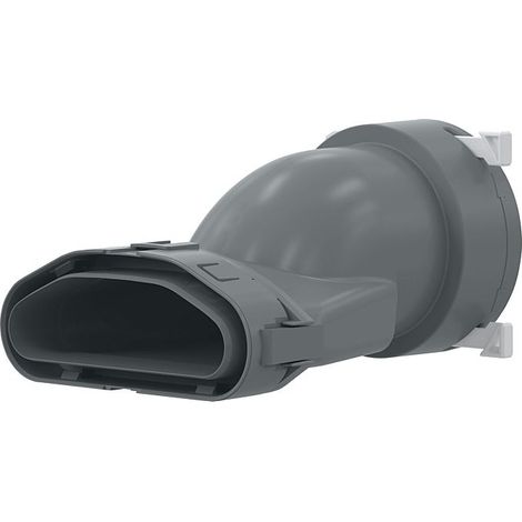 STIEBEL ELTRON Luftverteilsystem LVE Ü 90 Übergangsstück auf DN 90/75, 233032