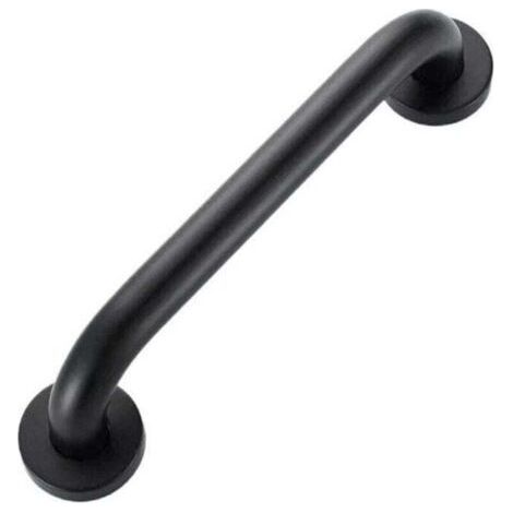 Black 500mm-Shower Grab Bar, XU, Safety Shower Handle, Disabled Toilet Grab Bar, Toilet Support Bar, Shower and Toilet Grab Bar - (1/4)