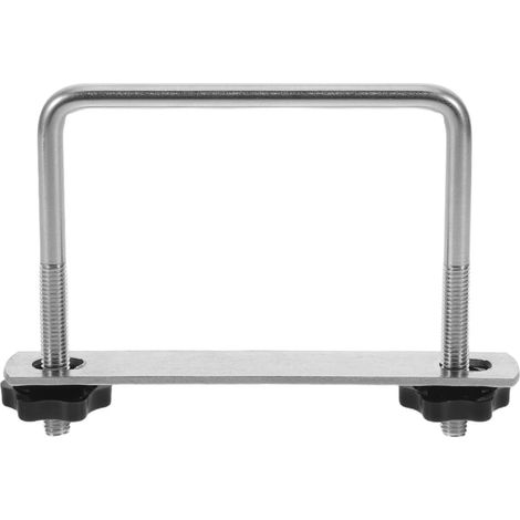 Roof Rack U Bracket Metal Clamp 10CM Roof Trunk Holder Heavy Duty Anti-Corrosion for Car SUV Van and Truck - Accessory (1/5)
