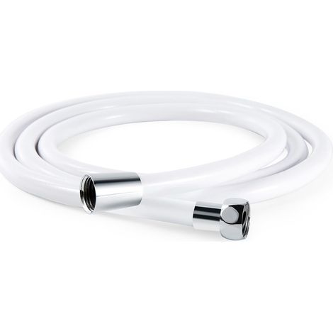 Flexible de douche TPR souple anti-fuite anti-éclatement 1,5 m crème salle de bain (1/5)