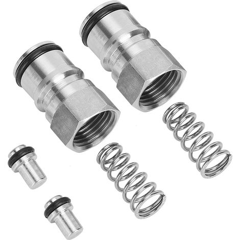 Kugelverschluss-Fasspfostenteile aus Edelstahl, Ventilkegel, Federn, Gas/Flüssigkeit, 19/32-Zoll-18-Innengewinde (1/5)