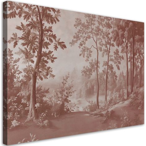 Tableau déco Arbres nature forêt 90x60 (1/5)