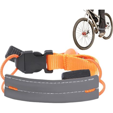 Bandeau Réfléchissant de Jambe à Sangle Accessoires de Ruban Ceinture pour Bandes Réfléchissantes Vêtements Coureurs, Cyclistes, Marche , Course À Pied, Accessoires de Sécurité (1/5)