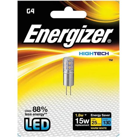 Ampoule LED capsule - ENERGIZER - ES8099 - G4 - 130 lm - 1,8W (équiv. 5W)