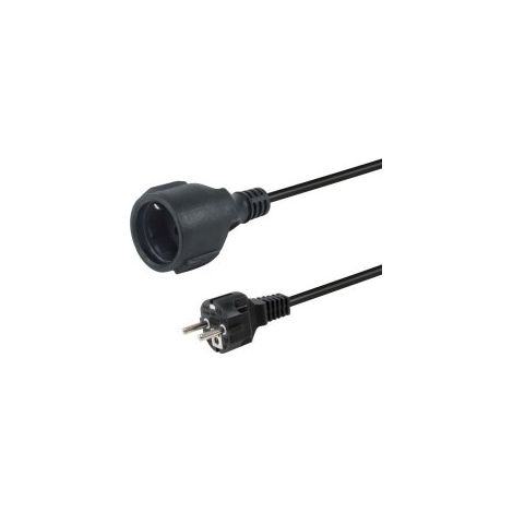 CABLE ALIMENTACION SHUKO MACHO A SCHUKO HEMBRA CEE 7/3 1.8M 112180