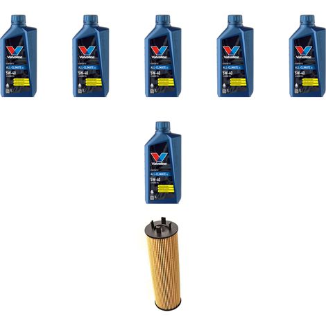 Kit filtro olio e 6L compatibile con Volvo S60 2.5 Turbo 154Kw dal 2002 al 2010 (1/5)