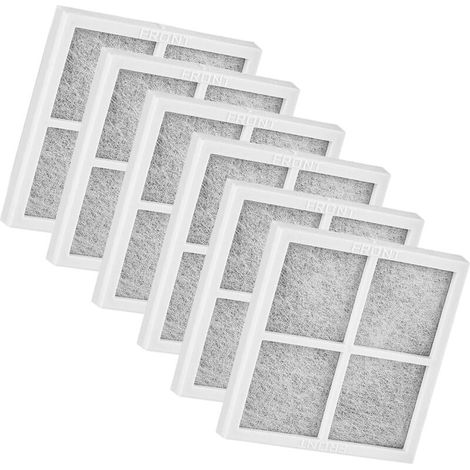 Kohlefilter kompatibel mit LG LT120F Kühlschrank – Geruchsneutralisator (6 Stück) (1/4)