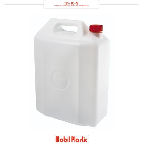 TANICA 30L NEUTRA PER ALIMENTI