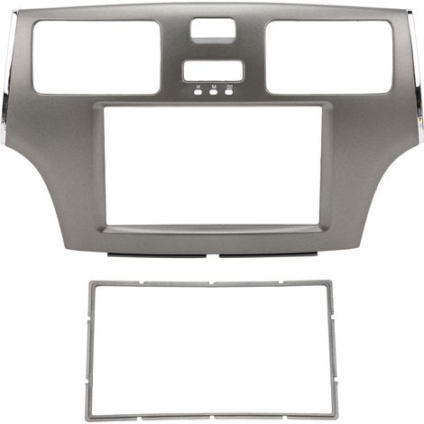 2-DIN Car Radio DVD Player Navigation System Replacement Part (ABS Material) for WINDOM ES300 2008