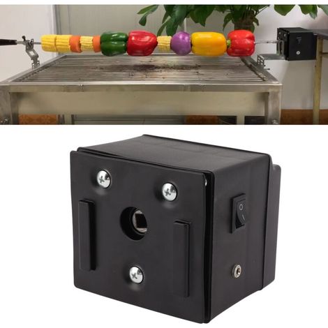 Motor Rotisserie BBQ Aluminium Alloy 70KG Torque Élevé Automatique Inverseur Imperméable avec Thermomètre Digital 2 Probes Bluetooth (1/5)