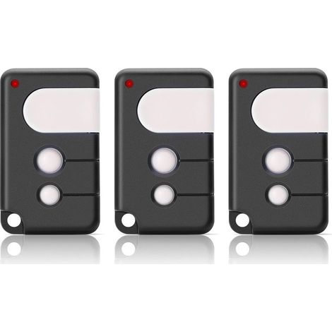 Télécommande porte de garage 433,92 MHz,émetteurs de porte de garage Compatible avec Chamberlain LiftMaster MotorLift 84335E/EML,94335E/EML,84333E/EML (3pcs) (1/5)