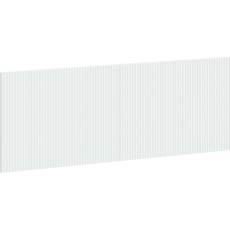 Wall-Mounted Headboard ARNHEM White Engineered Wood vidaXL