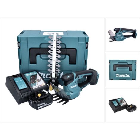 Makita DUM 111 RF1XJ Akku Grasschere Strauchschere 18 V + 1x Akku 3,0 Ah + Ladegerät + Makpac
