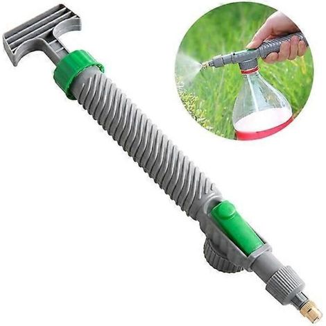 Manual High Pressure Air Pump Sprayer Drink Bottle Spray Head Nozzle Garden Watering Tool Adjustable Sprayer Agriculture Tools (1/5)