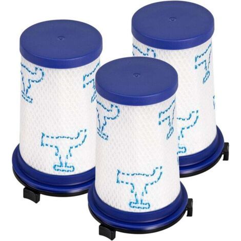 FENOPLASTICAUlisemLot de 3 filtres HEPA pour aspirateur Force 360 RH9037 RH9038 RH9039 RH9051WO RH9057WO RH9086WO ZR009001 (1/4)