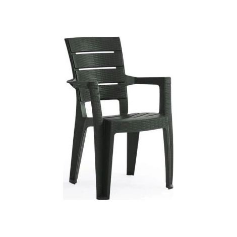 SEDIA IMPILABILE CON BRACCIOLI 'AYDER' cm 56x44x89h - Colore