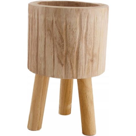 Coprivaso in legno Clarice WESTWING 15x25 cm (1/3)