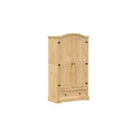 Garde-robe Corona 102x52x186 bois de pin massif (1/5)