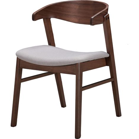 Selsey PANIZE - Sedia imbottita - noce/beige (1/5)