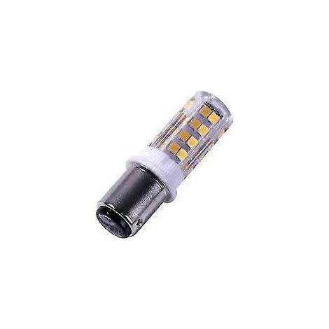 Lot de 2 ampoules LED BA15D à double contact SMD2835 220 V 51 LED ultra-lumineuses pour machines à coudre Pfaff (1/5)