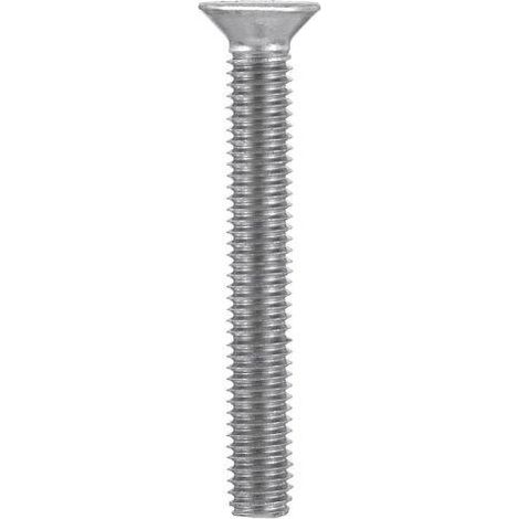 Viti per metallo testa piana svasata Inox A2 - 6 x 80 - 2 pz.