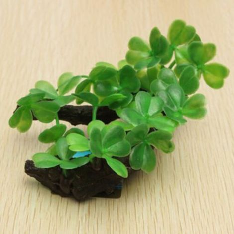Plante Artificielle Pour Aquarium - En Plastique Souple Réaliste - Décor Sous-Eau Pour Bac à Poissons - 1 Pièce (1/5)