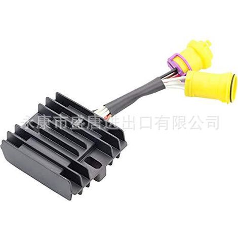 GOOFIT 6-adriger, geregelter Gleichrichteradapter mit Doppelstecker für Jianshe 250cc ATV-10 Baja WD250U (1/4)