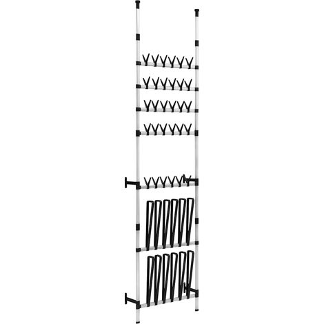 Maison Exclusive - Scarpiera Telescopica con Aste in Alluminio (1/5)