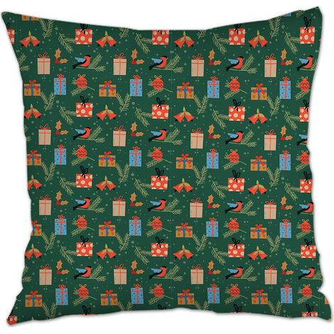 Housse de coussin 45x45 cm en polyester cachée zippée pour décoration de Pâques pour la maison (1/5)