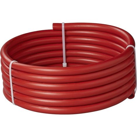 Trinkwasserschlauch rot 5,00M / 10x15mm (1/4)