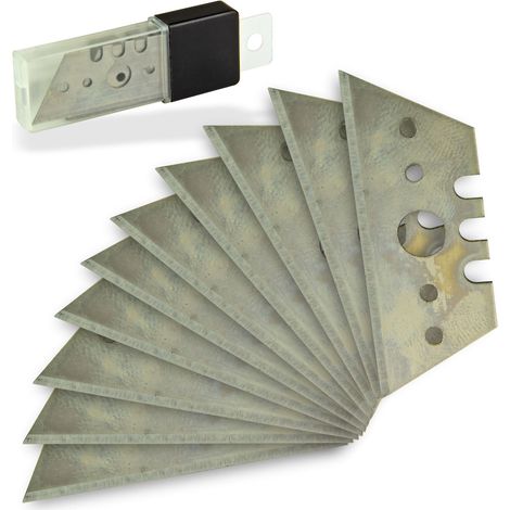 10x Trapezklingen für Sicherheitsmesser 53x19mm Trapezklinge Trapezmesser (1/3)