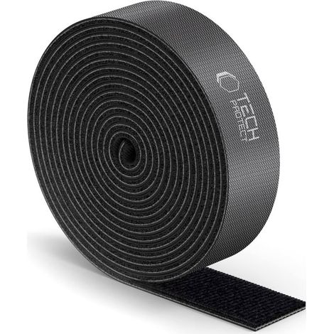 Cinta de velcro organizadora de cables 3M - negra (1/4)