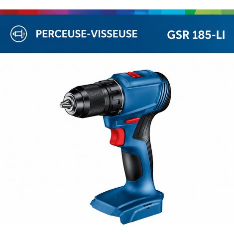 Perceuse visseuse sans fil 18V GSR185 machine nue sans batterie ni chargeur réglage 20 moteur sans balais 2 kg – Livraison gratuite