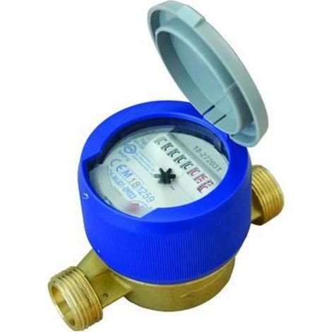 CONTATORE PER ACQUA FREDDA 8 RULLI - a getto unico, --FER 20794