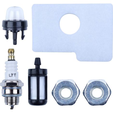 Kit de réglage d'entretien de tronçonneuse avec écrous de guide compatible avec Stihl 017 018 MS170 MS180 (1/5)