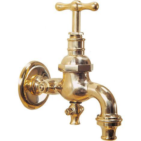 Rubinetto per Fontana da Giardino in Ottone Morelli Francoforte (1/2)