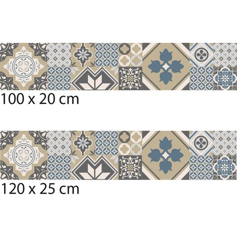 Crédence cuisine adhésive autocollante GLORIOUS s - 120 x 25 cm