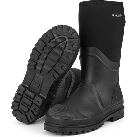 Bottes en caoutchouc isolées en néoprène pour homme, imperméables pour la chasse, la pêche, la cour (1/5)