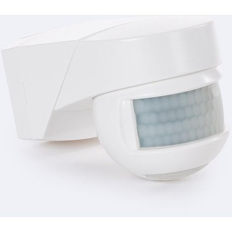 Sensor de Movimiento PIR 360º Pared y Esquina IP54  Blanco