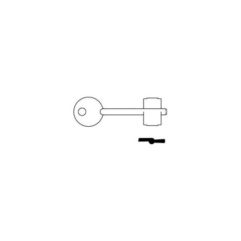 CHIAVI DOPPIA MAPPA CR 11- - mm.72 - 5 pezzi CR