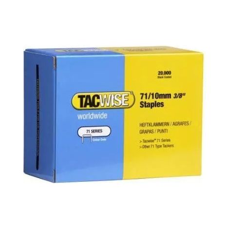 Grapas tacwise type 71 galvanizadas 20000 unidades