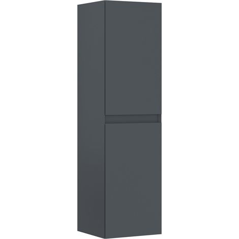Mobile da bagno "Nest 40 v2" - 40 x 32 x 138 cm - Antracite opaco (1/5)