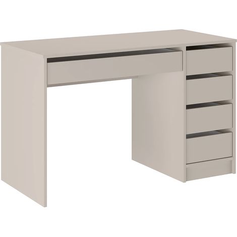 Scrivania con 5 cassetti Beige - JENEMI (1/5)