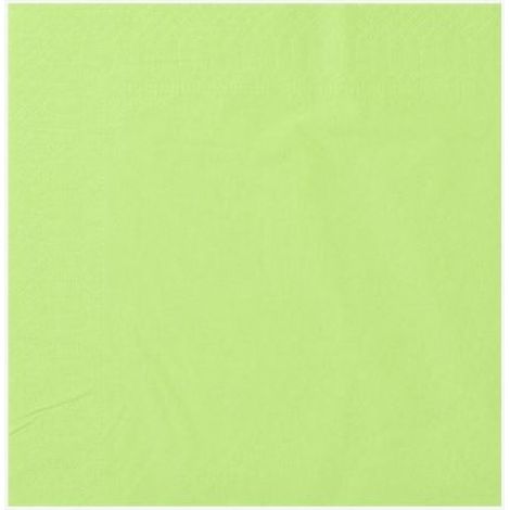 Serviette Vert Pistache 39x39 cm Ecolabell - Lot de 2 Colis de 1800 - Manufacture De L'Ephemere