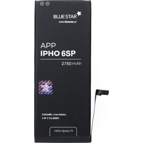 Bluestar Akku Ersatz kompatibel mit iPhone 6S Plus 2750 mAh Austausch Batterie Handy Accu APN 616-00042