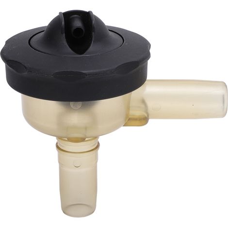 Vanne d'arrêt d'air PSU pour machine à traire les vaches, vanne à globe à vide avec capteur de débit pour équipement de traite laitière, noire (1/5)