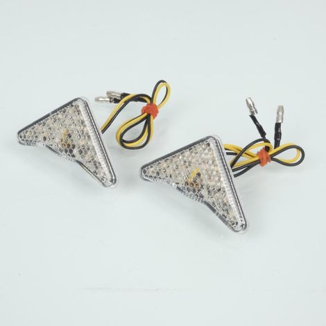 Paire de clignotant de carénage LED Bike It Chevron homologué CE (1/2)